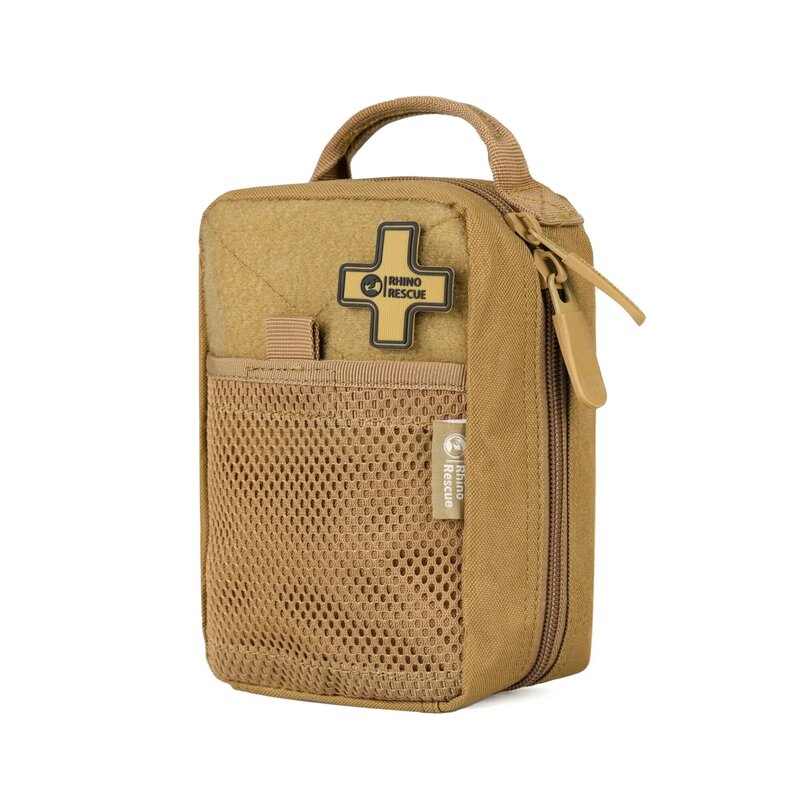 Kotak p3k กู้ภัยแรดถุงยุทธวิธีกระเป๋าทหาร ifak กลางแจ้งชุดฝึกอุปกรณ์การบาดเจ็บกระเป๋าชุดทางการแพทย์