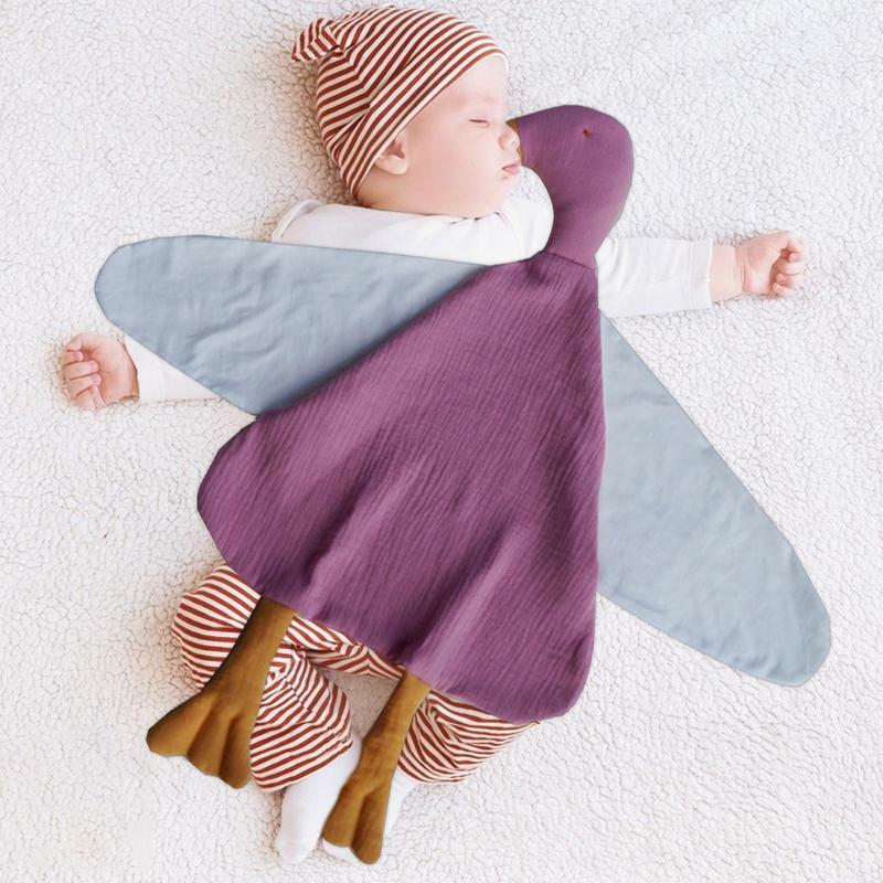 Cobertor de algodão multifuncional para bebês, cobertor bonito, cobertor bonito para crianças, brinquedos fofinhos