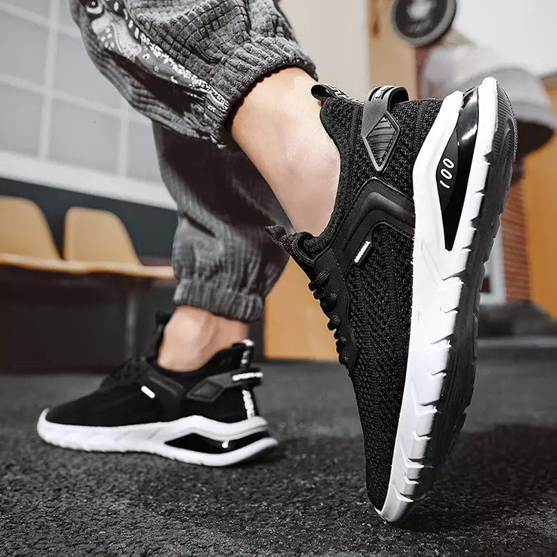 2024 New Men's Sports Shoes Casual Fashion Running Sneaker High Quality Breathable Lightweight Outdoor Walking Sneakers