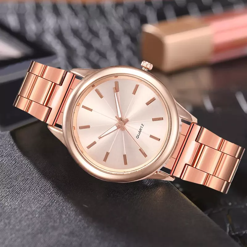 2023 Relógios De Luxo Quartzo Em Aço Inoxidável Dial Casual Bracele Presente De Pulso Para Mulheres Relógio Ladies Relógio De Ouro relojes Para Mujer