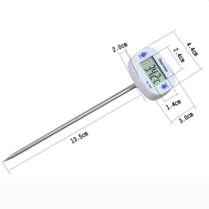 2022 Hot Sale NEW Digital Electronic Probe Cooking Food Meat Water Oil Temperature Sensor LCD Display for Kitchen Test Tool
