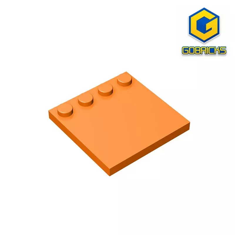 Gobicks GDS-794จาน4X4 w. 4ปุ่มเข้ากันได้กับเลโก้6179การศึกษา DIY ของเด็กบล็อกตัวต่อเทคนิค
