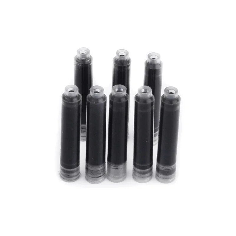 High Quality (8 Pieces/Pack ) Black Ink Cartridge Refills For MB Fountain Pen Accessories School Office Stationery