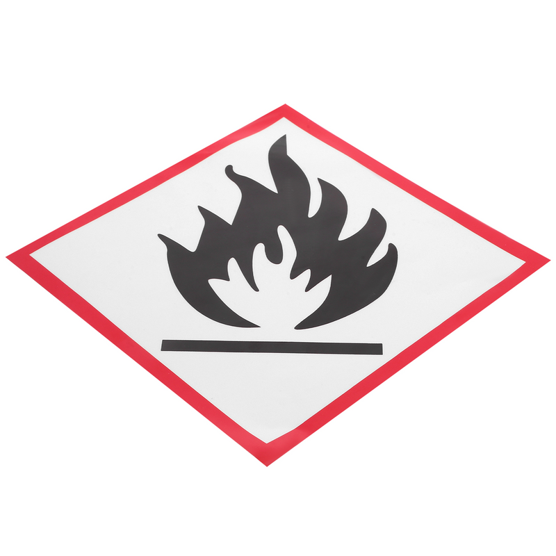 Sign Warning Sticker Reflective Caution Safety Sign Hazard Stickers