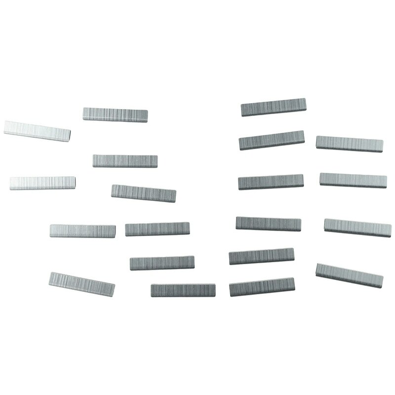 Herramientas de clavos de grapas para puerta, 1000 piezas, 12mm/8mm/10mm, clavos de acero plateado en forma de T duraderos para embalaje doméstico