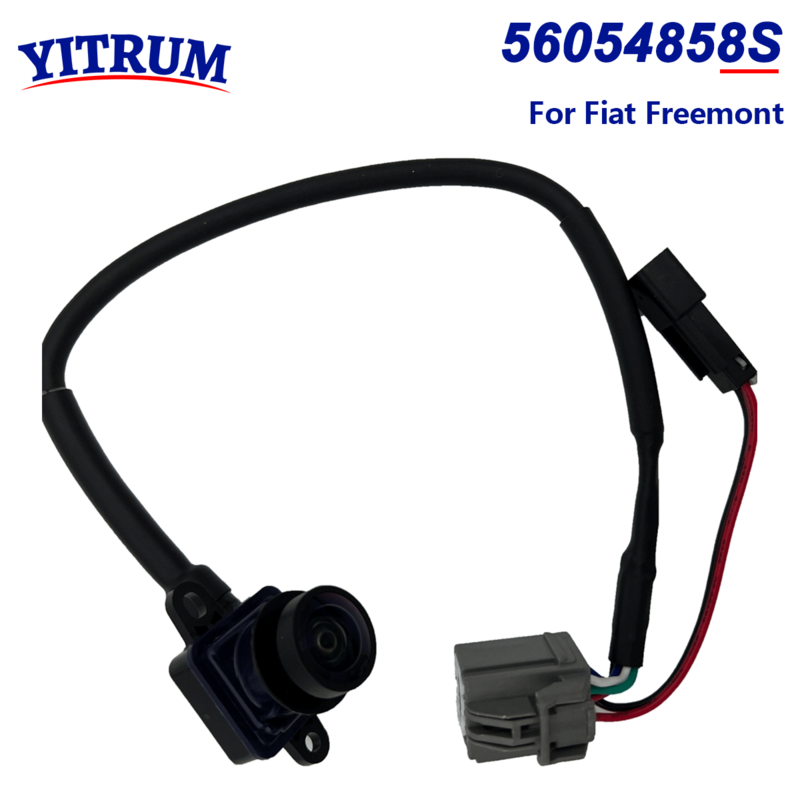 YITRUM-كاميرا خلفية خلفية خلفية للوقوف ، مساعد وقوف للسيارات لـ Fiat Freemont ،