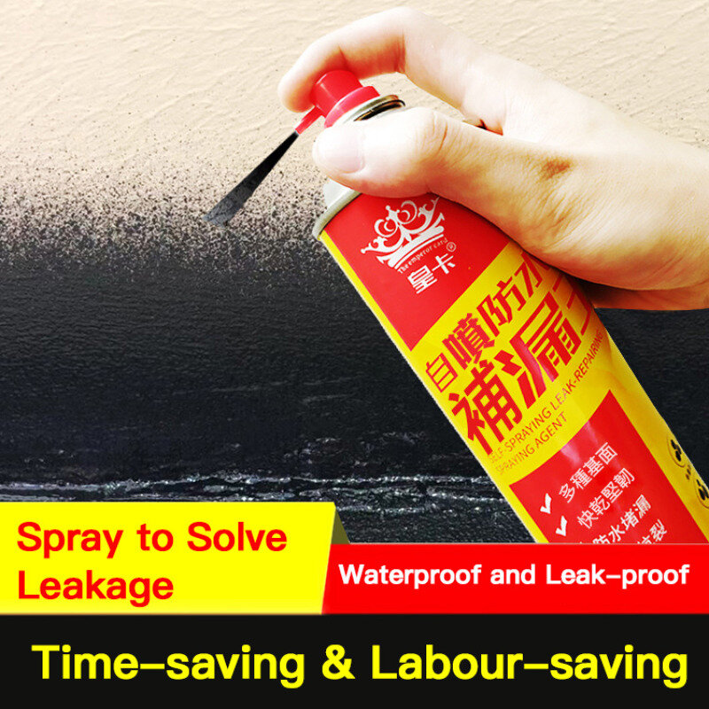 Ultimate leak prevention with selfspraying polyurethane material for roofs and exterior walls