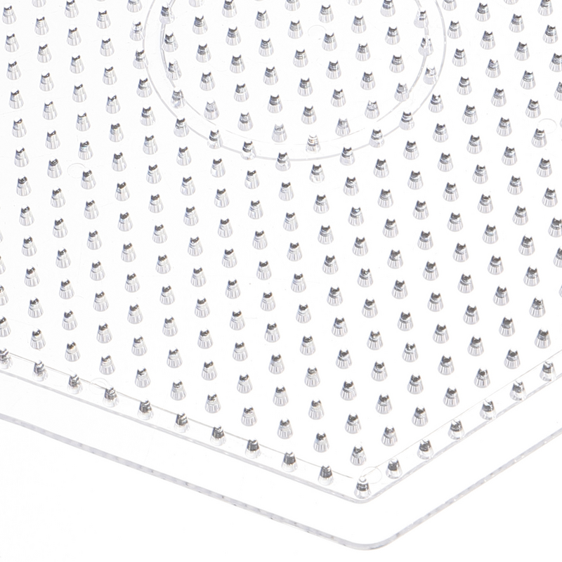 Ironing Bead 5mm Fuse Beads Boards Clear Plastic Pegboards for Kids Craft Beads
