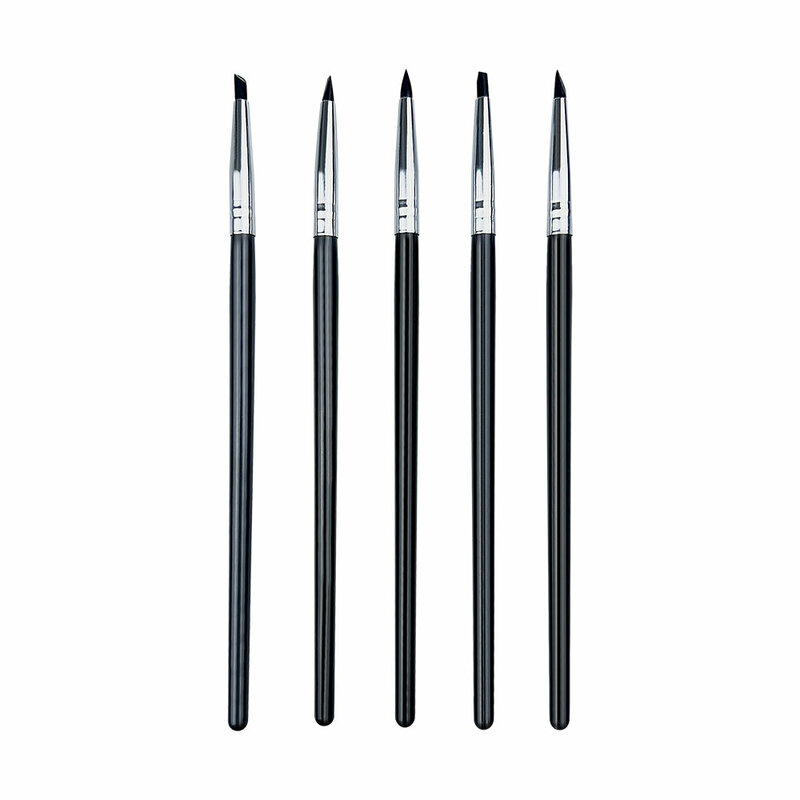 5Pcs Dental Resin Brush Silicone Shaping Pens for Adhesive Cement Porcelain Teeth Brush Dentistry Lab Tool Oral Hygiene Composit