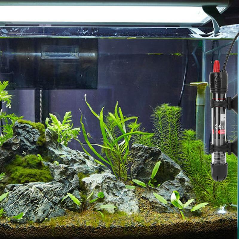 Aquarium Heater Fish Tank Heating Rod Submersible Thermostat External Temp Controller Automatic Device