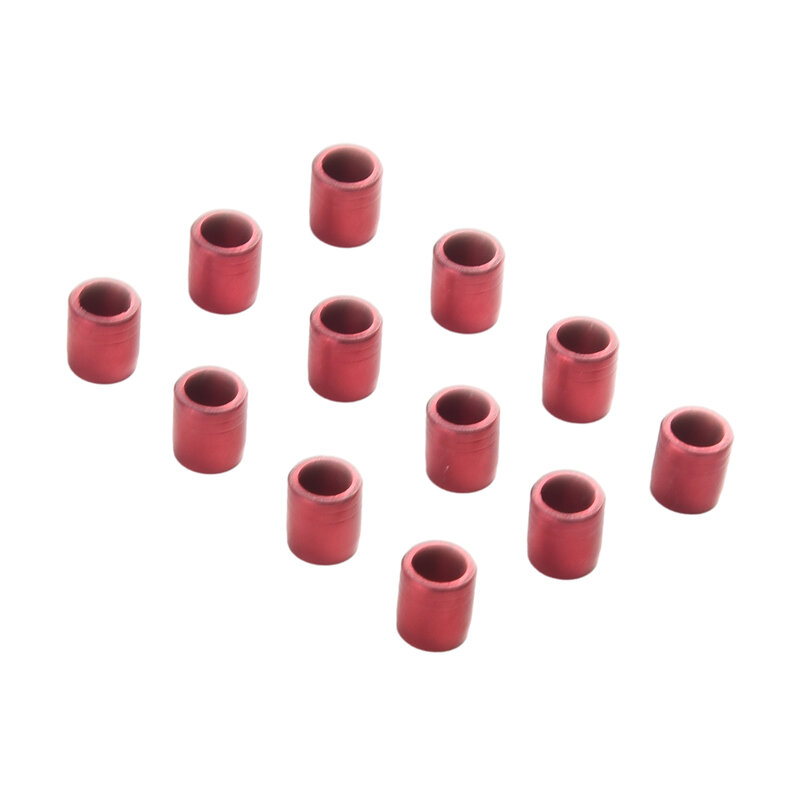 For Outer Diameter 7.6mm/8mm Arrow Shaft Explosion-proof Rings 12 Pcs 7.3-8.0mm Aluminum Arrow Shaft Protecter Ring