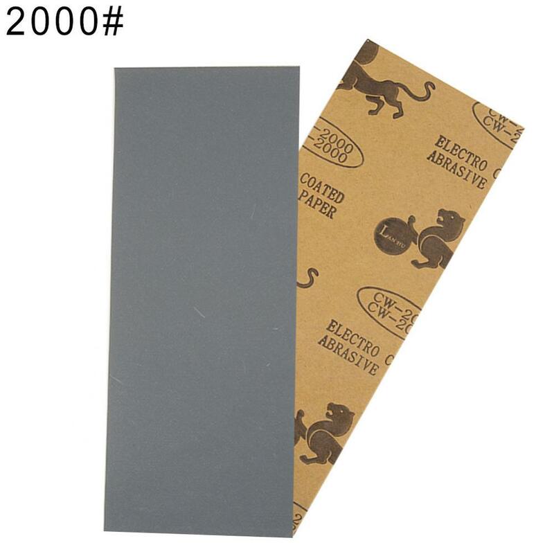 400/600/800/1000/1200/2000/5000/7000# Sanding Paper Wall Furniture Water Grinding Paper Dry Grinding Sandpaper Sheet Sand Papers