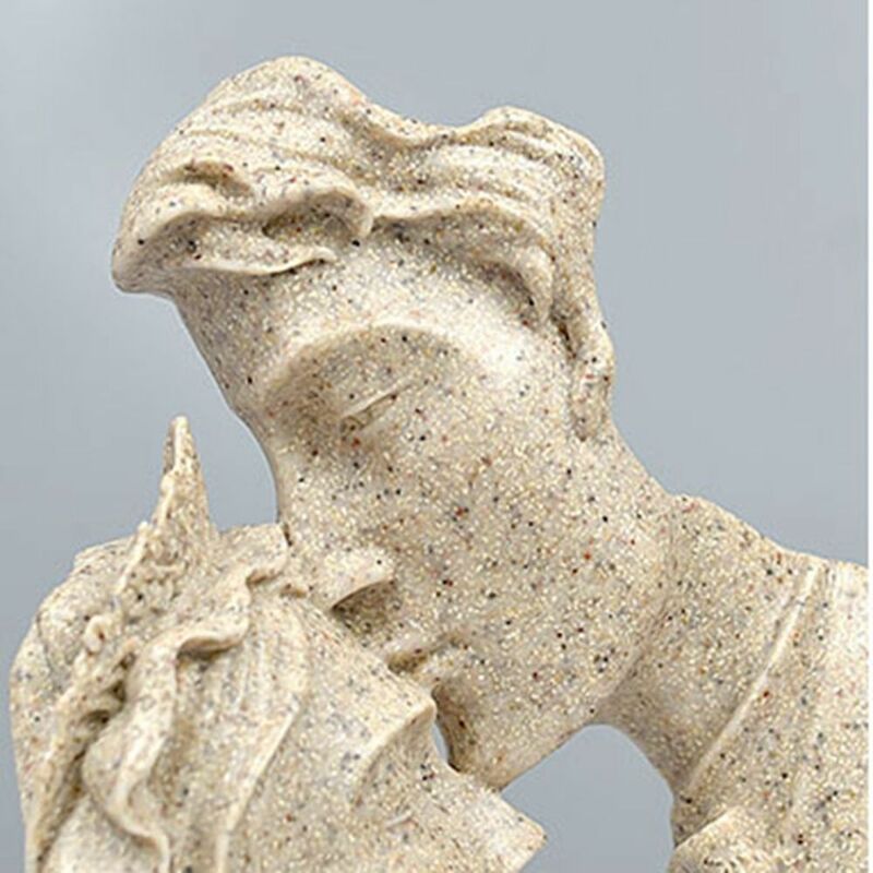 Dekoracja antypoślizgowa podstawa dekoracja domu ślub salon kryty figurka posąg rzemiosło żywiczne Model rzeźby ozdoby na biurko