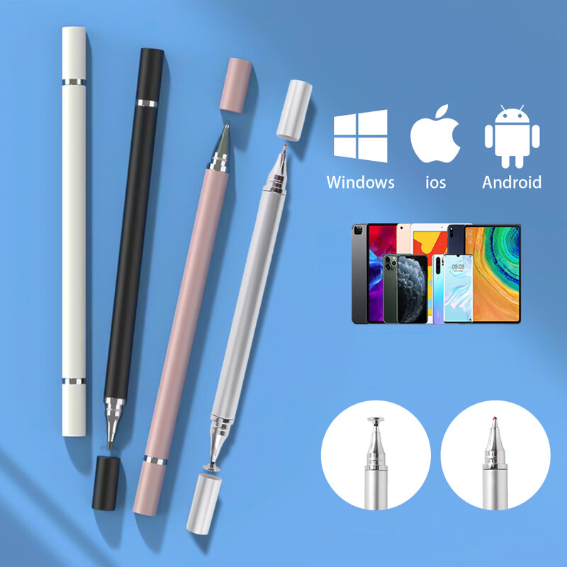 Caneta de toque universal para telefone caneta stylus para android tela de toque tablet caneta para lenovo ipad iphone xiaomi samsung apple lápis
