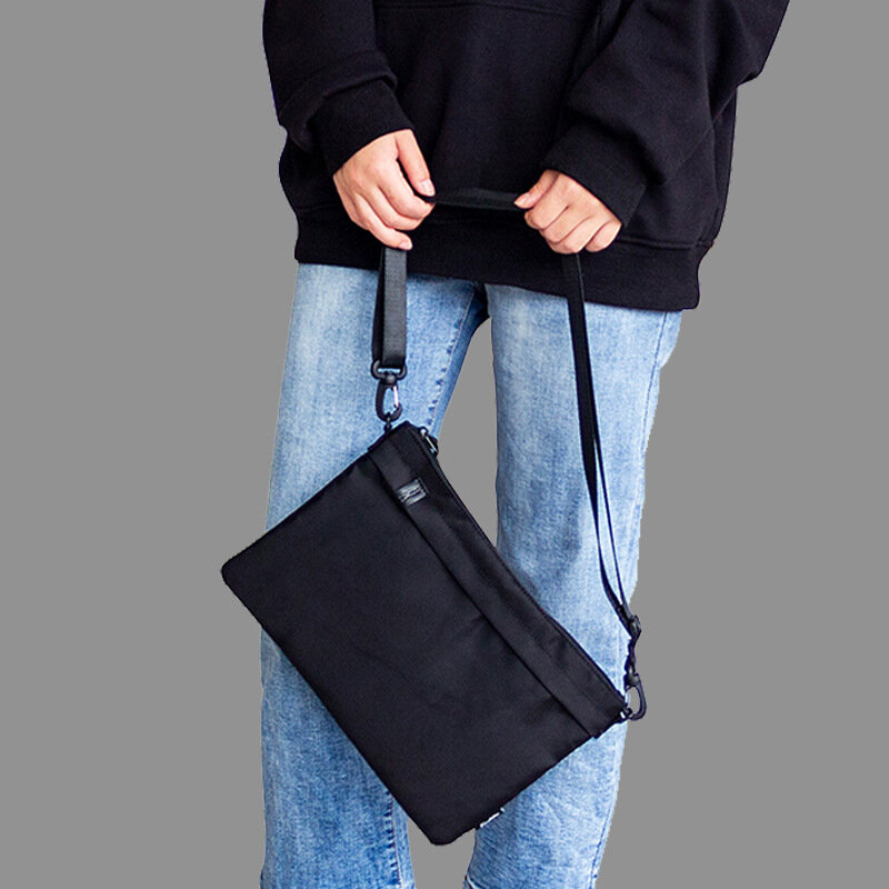 Простая легкая сумка через плечо, Модный повседневный рюкзак из ткани Оксфорд, мужская сумка-мессенджер, подходит для повседневного использования