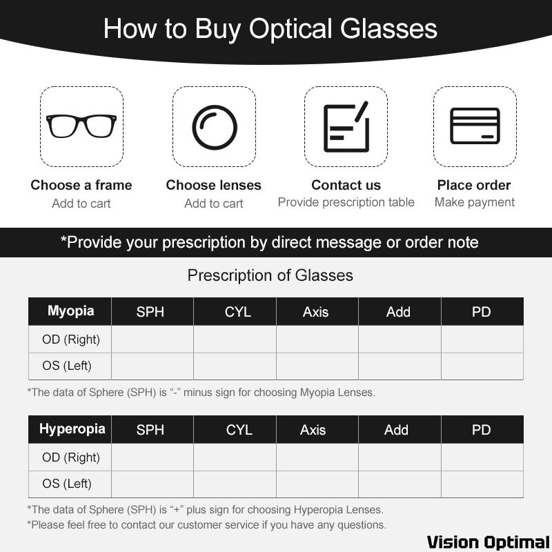 Vision Optimal 1.67 1.74 Brown Gray Photochromic Polycarbonate Prescription Lens Myopia And Hyperopia Optical Lenses