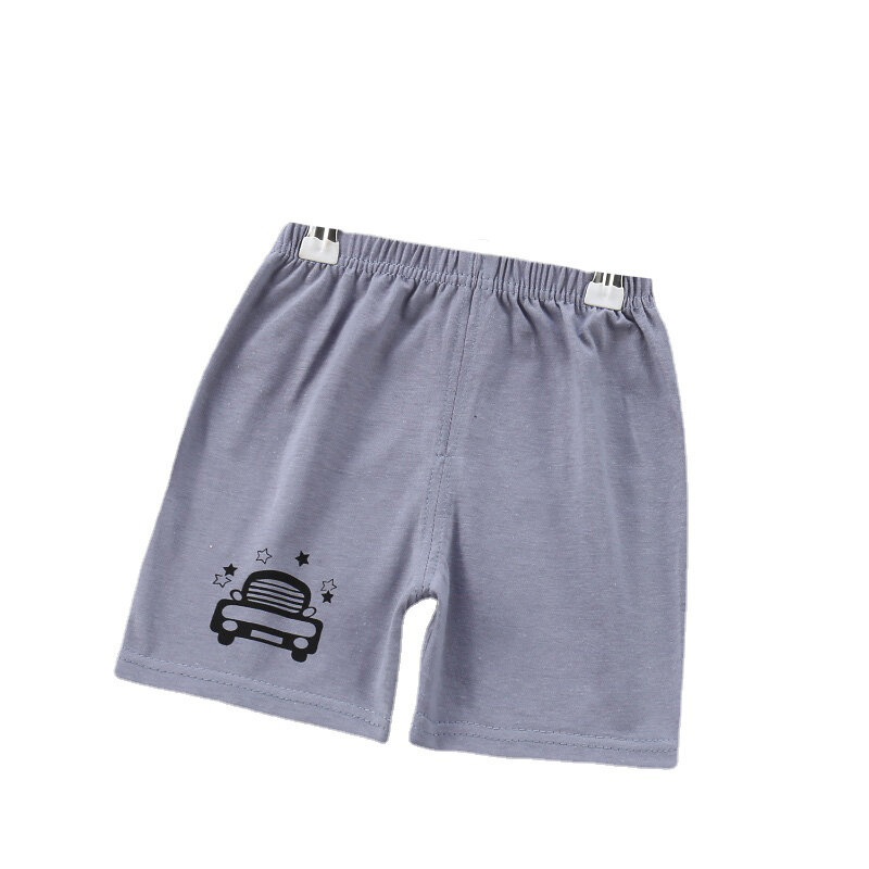 Shorts esportivos de algodão infantil, shorts de praia de verão para bebês meninos e meninas, calças casuais infantis 1-4t