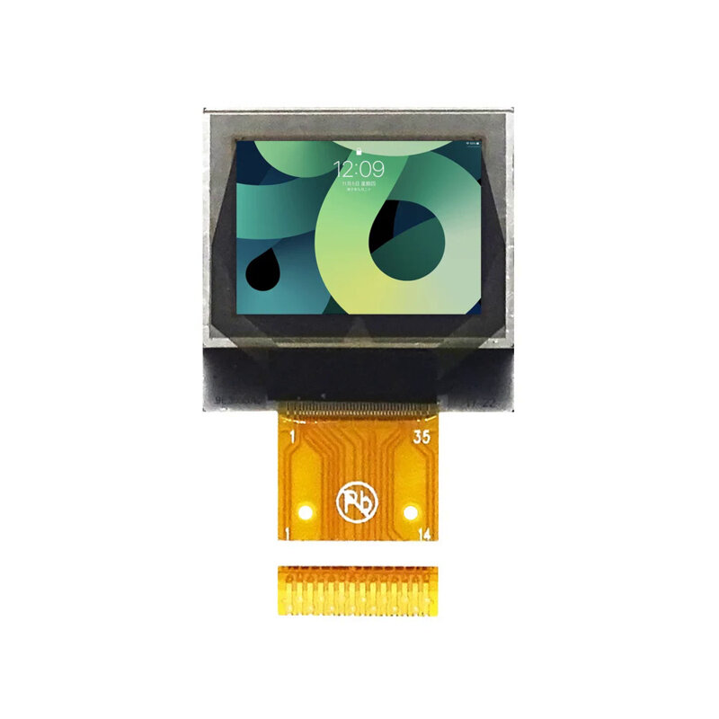 0,66 Zoll oled Modul 3,3 weißer Bildschirm 64*48 64x48 spi iic i2c Schnitts telle oled LCD-Anzeige modul für Arduino V-5V