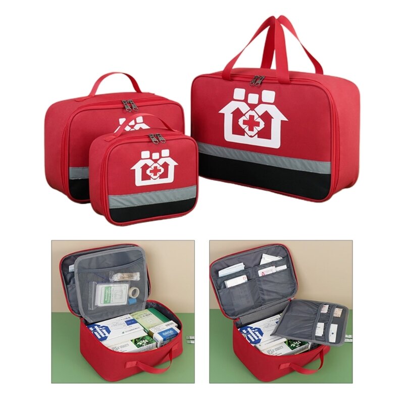 Bolsa organizadora de frascos de comprimidos, bolsa de medicamentos para viagem, armazenamento, bolsas de transporte para viagem