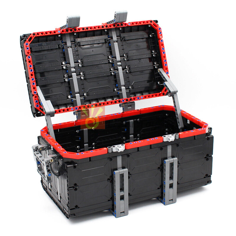 Tecnologia MOC Storage Toy Box mattoni creativi da costruzione compatibili con asse piastra pannello e perno Set high-tech regalo fai-da-te