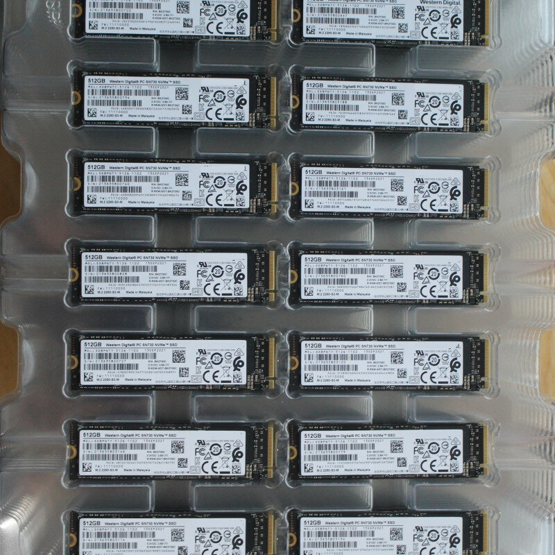 Nuovo SN730 512GB 1TB Solid State Drive protocollo NVME 2280 Volume PCIE3.0 M.2 SSD per WD per PC Western Digital