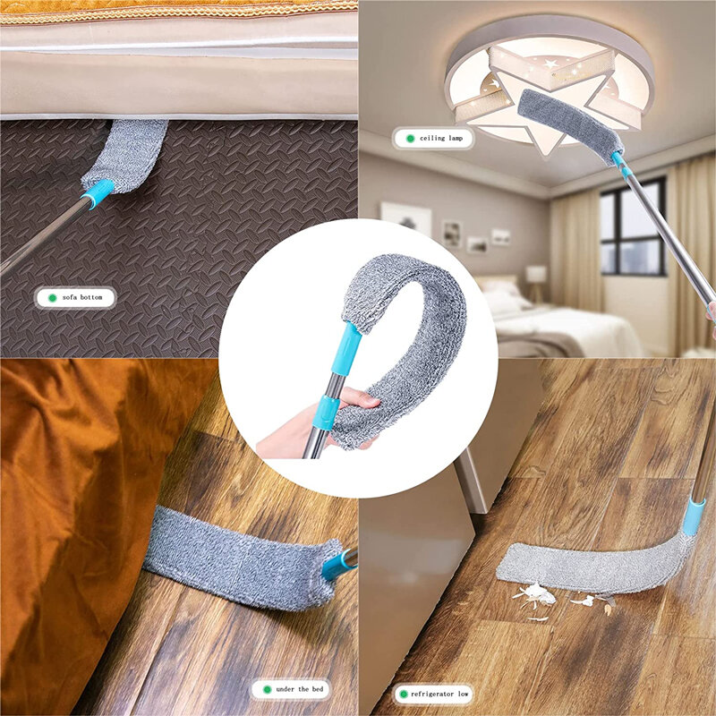 61 zoll Lange Griff Lücke Reinigung Pinsel für Sofa Lücke Flexible Staub Reiniger Abnehmbare Mopp für Unter Möbel Haushalts Reinigung