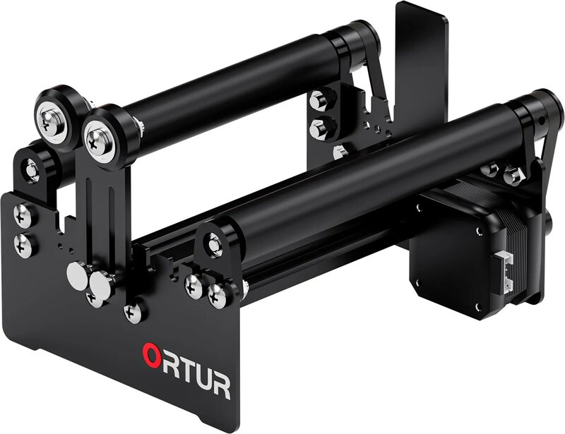 Ortur Yrr 2.0 Y-As Roterende Roller Gravure Module Voor Laser Power Gravure Machine Gravure Cilindrische Objecten Blikjes Fles