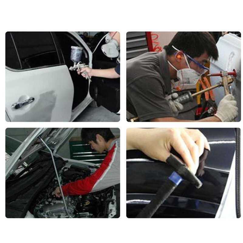 Reliable Automotive Body Car Assessories Metal Repair Hammer 300mm/11.8in Long-lasting Metal Construction - Elegant Green
