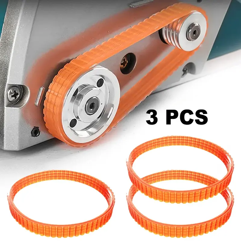3pcs Electric Planer Drive Driving Belt For 1900B/225007-7/N1923BD/FP080 Power Tool Accessories Circumference 238mm