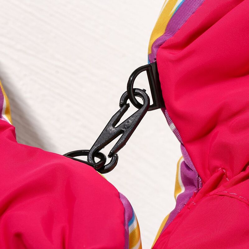 Luvas de esqui à prova de vento para crianças, luvas esportivas impermeáveis, grossas e quentes, antiderrapantes, moda
