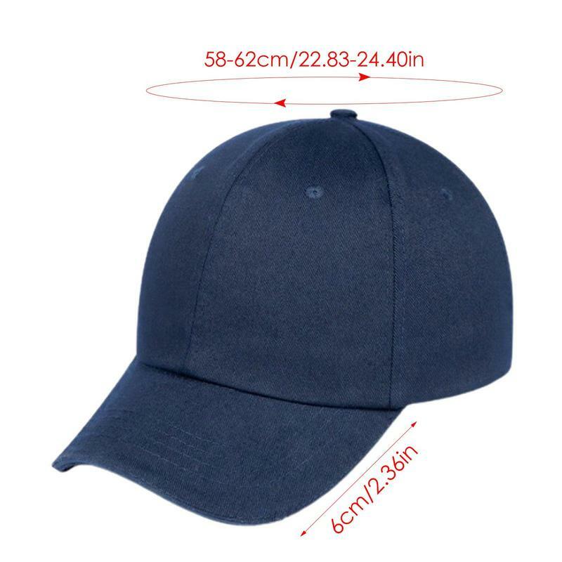 Baseball Hat Bike Cycling Caps Adjustable Unisex Style Breathable Safety Caps For Hiking Cycling Fishing