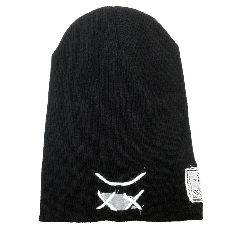 Novo bordado gorro frio boné masculino e feminino chapéu de malha para o inverno hip hop beanies moda chapéu de esqui
