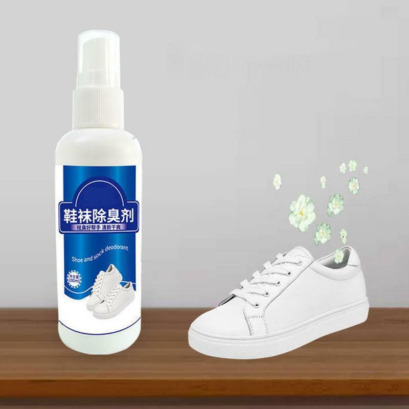 Semprotan deodoran sepatu Herbal 100ml, SEPATU kaki penghilang bau, semprotan kaki atlet, penghilang bau sepatu dapur kamar mandi