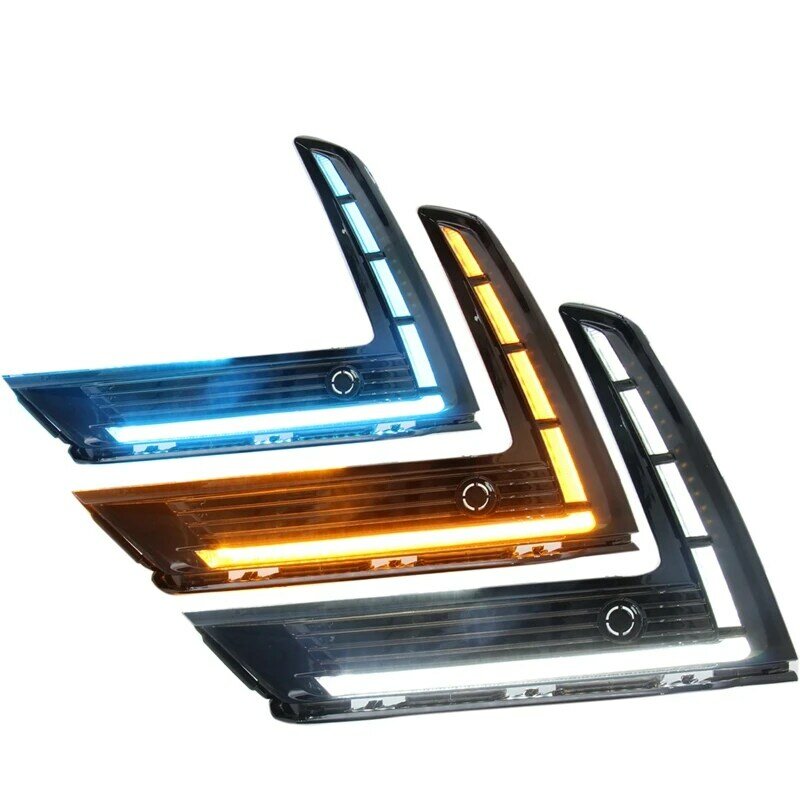ثلاثة ألوان غاسل LED النهار تشغيل أضواء ، بدوره إشارات أجزاء ، اكسسوارات صالح لهوندا CRV CR-V 2023