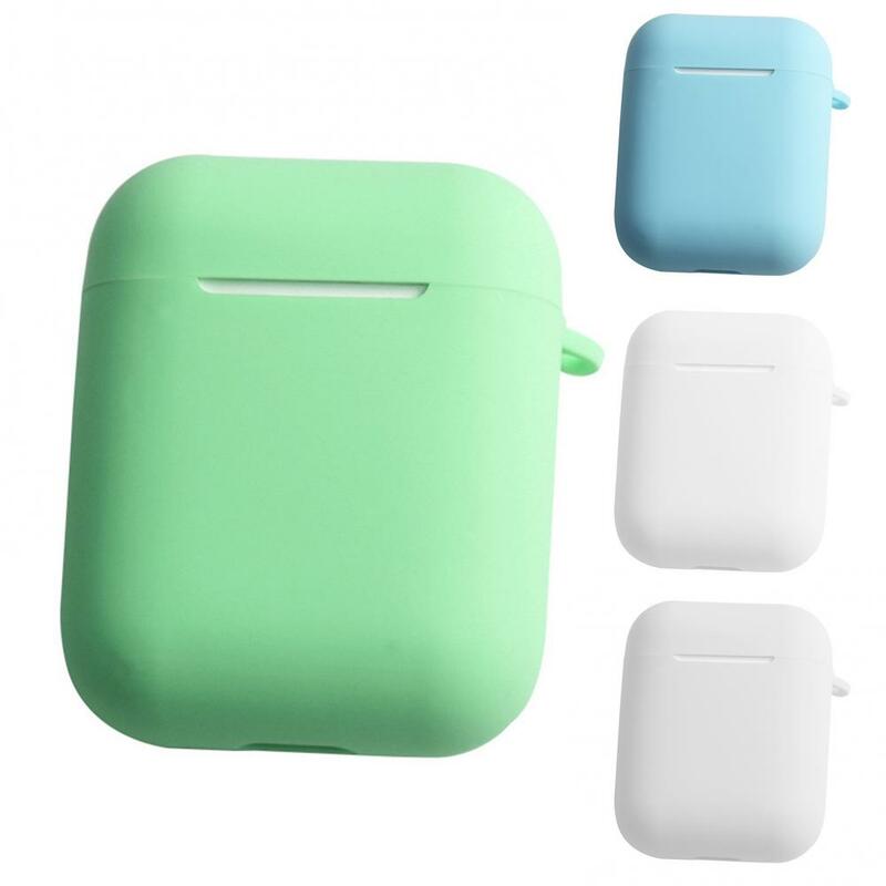 Anti-falling Anti-scratch Soft Silicone Earphone Protective Case For AirPods 1/2 Universal Protective Sleeve Replaceable Shell
