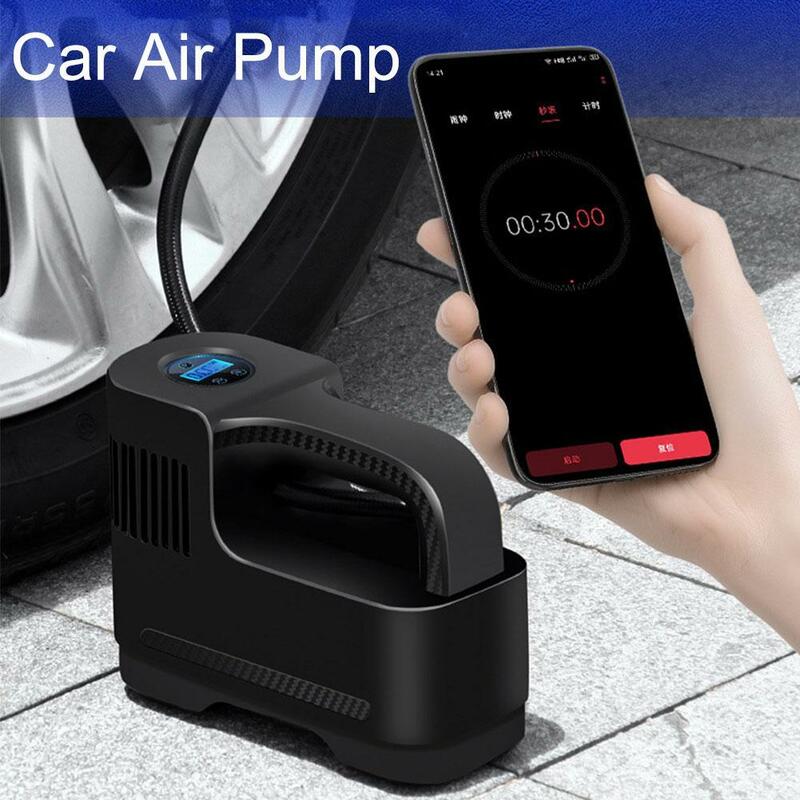 Pompe à air de véhicule intelligente sans fil multifonction portable, pompe à air électrique, pompe à air automobile, machine à pneus
