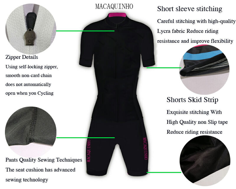 Macaquinho-Mono de Ciclismo Xama Pro para mujer, vestidos de manga corta para bicicleta, envío gratis, estilo llama