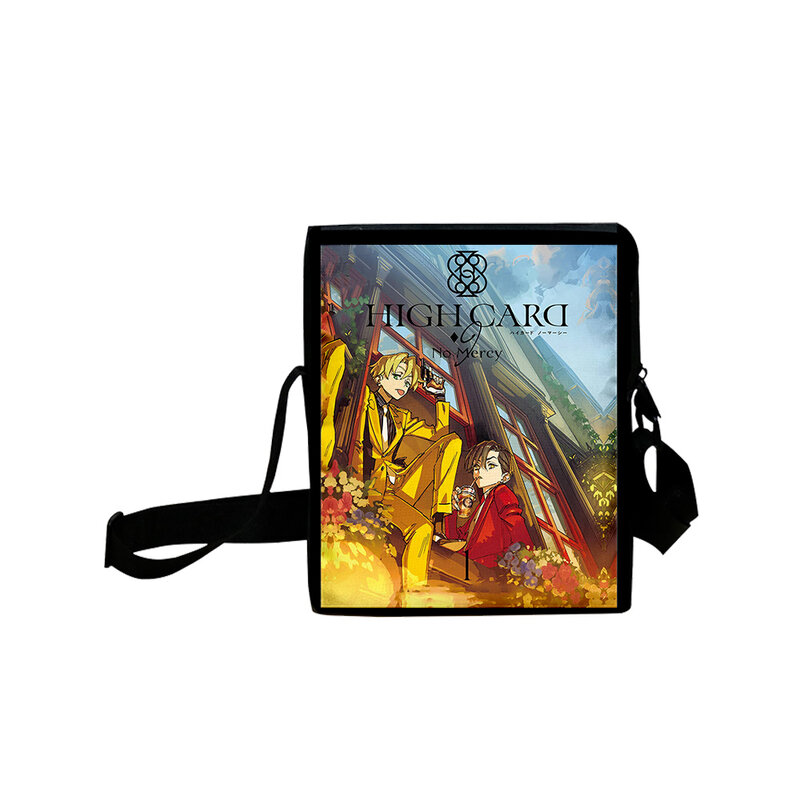 HIGH CARD Anime 2023 New Daypack Oxford Cloth Satchel Bag Unisex Bag