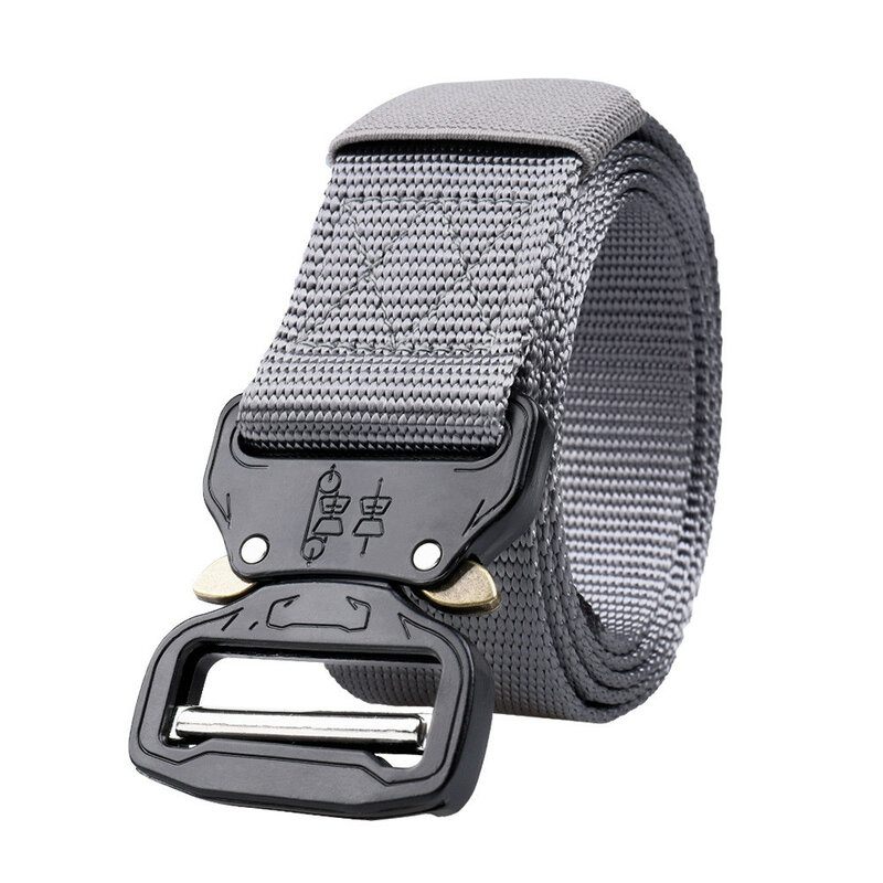 Wear-resistant Tactical Belt Imitation Nylon Woven Belt Multi-functional Special Training Men's Outdoor Versatile Belt