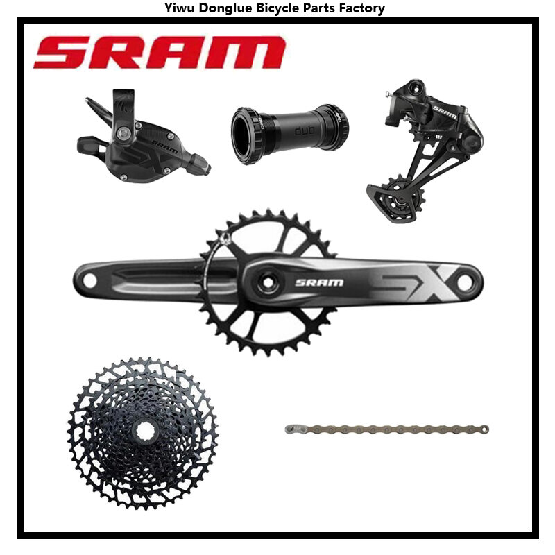 SRAM SX NX GX EAGLE 1x12 vitesses 11-50T, ensemble de vitesses, dérailleur, chaîne, pédalier avec Cassette, nouveau