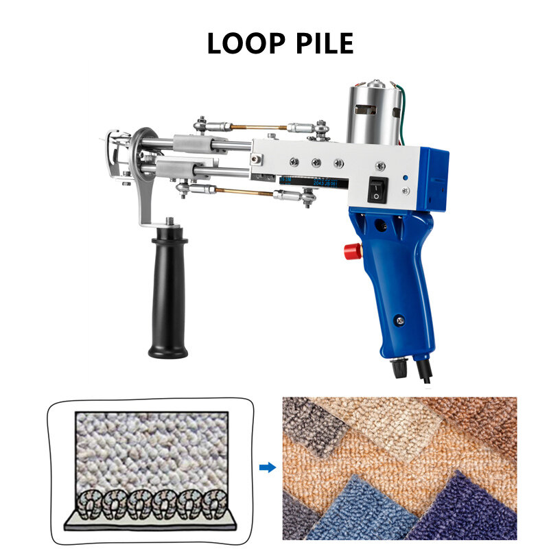 Electric Cut Loop Pile Scissor, Mão Tufting Gun, Rug Machines, TD-01, TD-02
