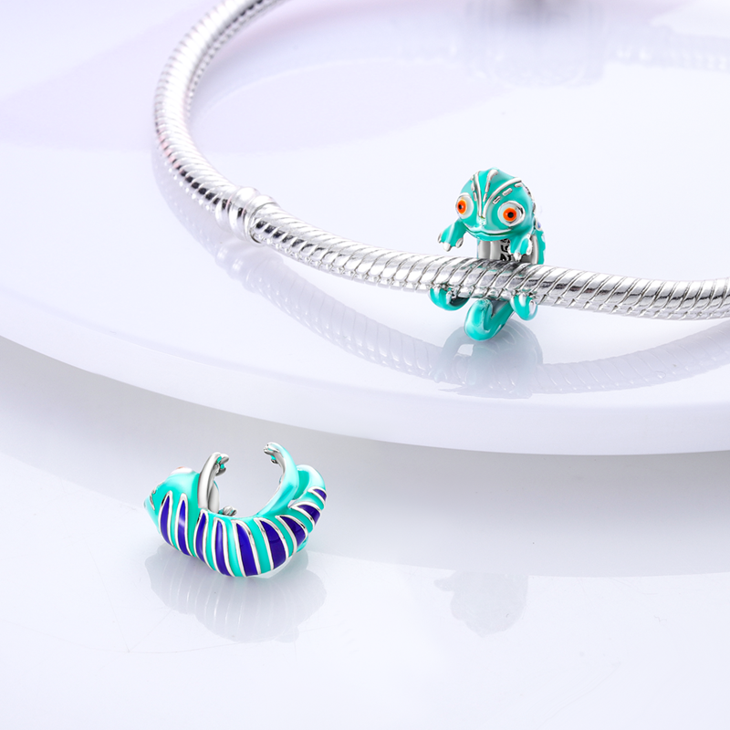 100% 925 Sterling Silver Dinosaur Frog Butterfly Charms Beads Fit Original Pandora bracciali fai da te anniversario creazione di gioielli