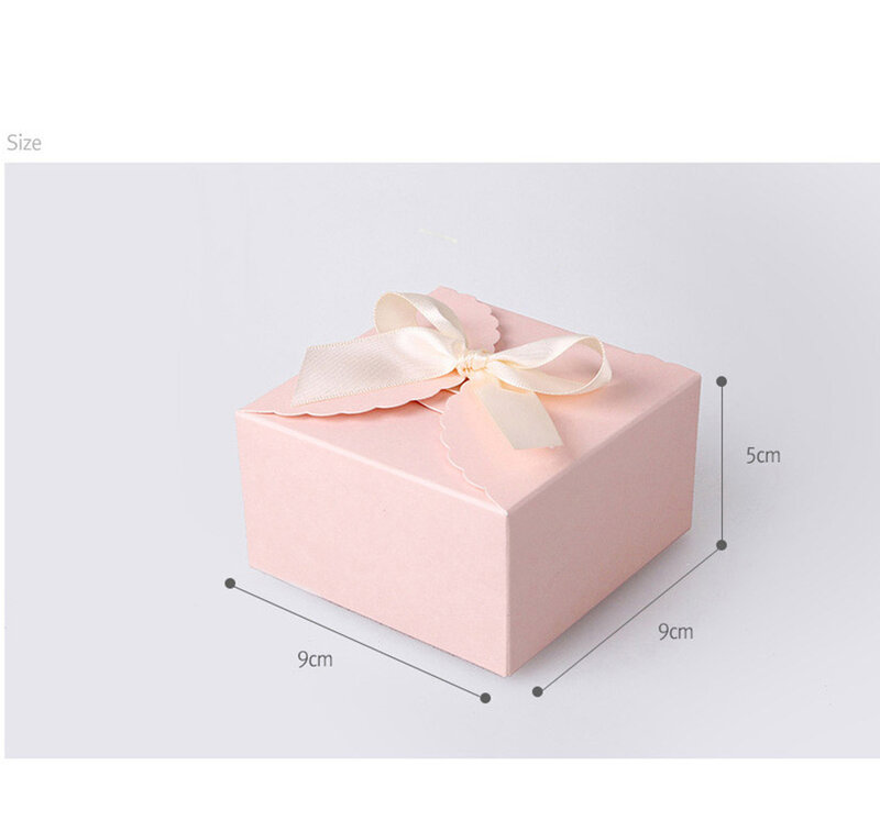 Scatola di imballaggio di caramelle affidabile custodia di caramelle leggera facile da usare regali decorativi delicati scatola di caramelle accessori per gioielli