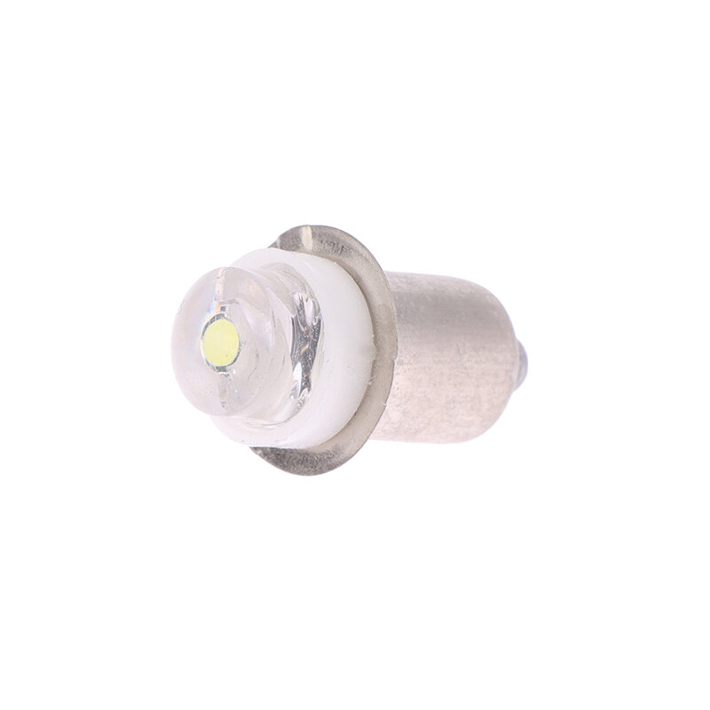 V-shaped Notch LED For Focus Flashlight Replacement Bulb P13.5S PR2 1W Led Torch Work Light Lamp DC 2.2-2.5V White