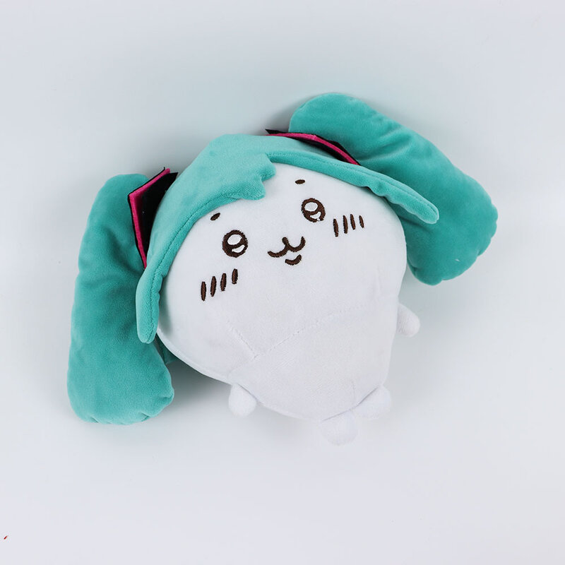 Chiikawa pasuje do Hatsune Miku Fufu Kawai pluszowa lalka zabawka uroczy samozachowawczy niedźwiedź małe stopy prezent dla dekoracja sypialni dziewczyny