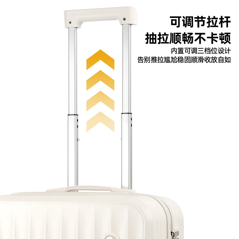 PLUENLI Boarding Bag Trolley Case Multi-Functional Luggage Women's Small Mini Password Suitcase Zipper Suitcase