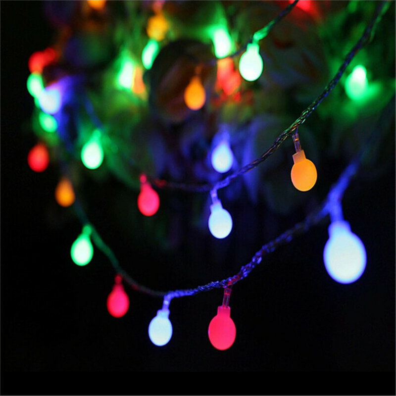 Guirnalda de luces LED con forma de estrella para decoración de fiestas navideñas, cadena de luz con forma de copo de nieve, guirnaldas de hadas, decoración de Halloween para el hogar, 10LED