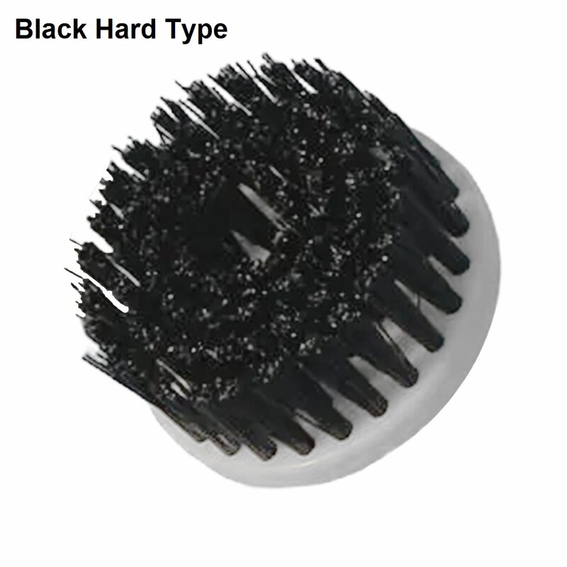 60mm Bristle Drill Powered Brush Head For Cleaning Car Carpet Bath Fabric Sofa Soft Drill Powered Brush Hand Tool