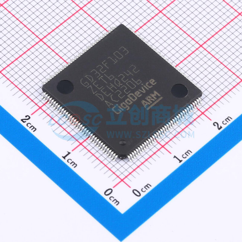 Disponibile 100% nuovo originale GD GD32 GD32F GD32F103 GD32F103ZET6 LQFP-144 microcontrollore (MCU/MPU/SOC) CPU