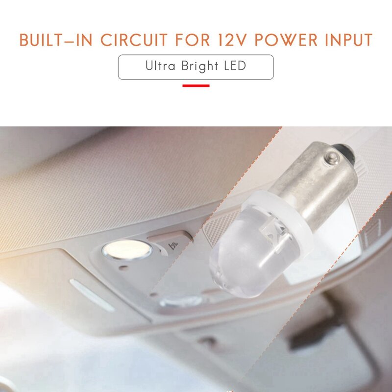 Ampoules LED à baïonnette pour lampe de carte de voiture, blanc, 12V, BA9S, 100, H6W, 53, 57, 1895 pièces